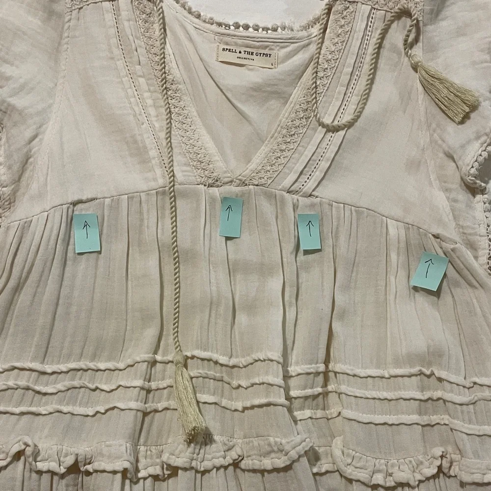 spell hanalei dress sz L - Picture 4 of 8